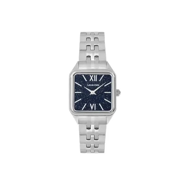 Louis Pion Montre quartz Femme Sienna Bleu foncé