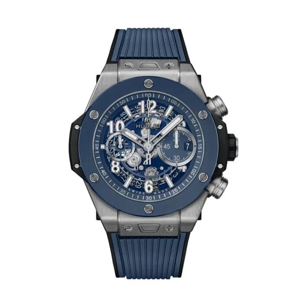 Hublot Unico Titanium Blue Ceramic