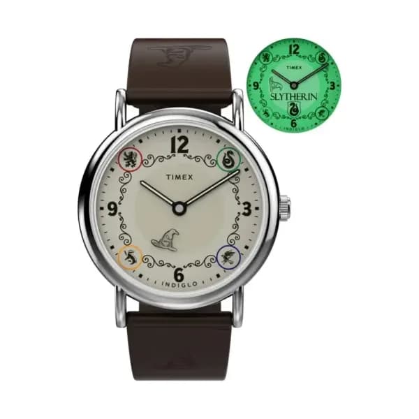 Timex Montre Timex x Harry Potter Weekender Slytherin 38mm TW2Y76400