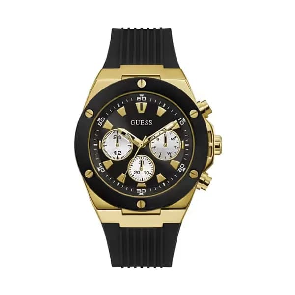 Guess Montre Femme GUESS POSEIDON en Silicone Noir