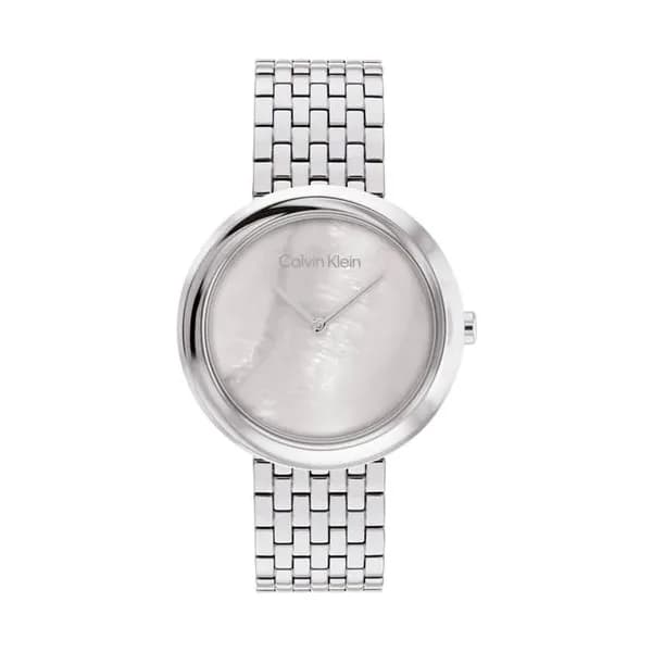 Calvin Klein Montre Calvin Klein Collection Sculptural en Acier Argenté