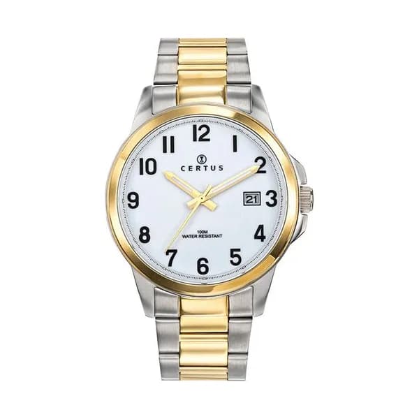 Certus Montre Certus en Acier et PVD Bicolore