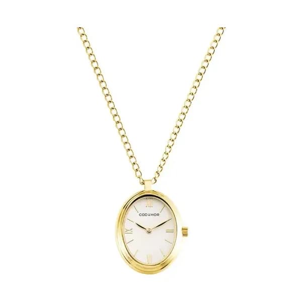 CODHOR Montre Codhor Collier Astra Blanc