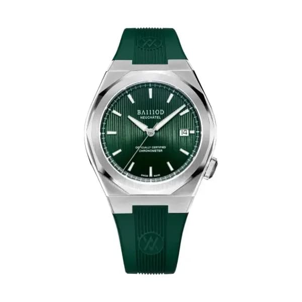 BA111OD Montre Chapitre 7 Chronomètre Vert Forêt