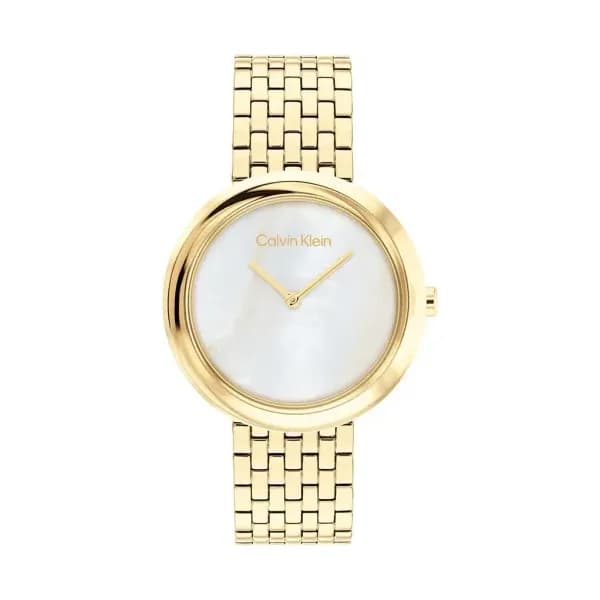Calvin Klein Montre Calvin Klein Twisted Bezel Blanc