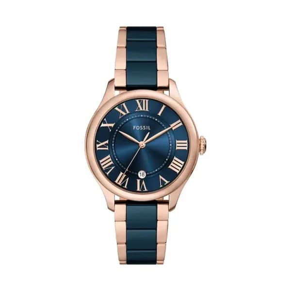 Fossil Montre Fossil Gilmore Bleu