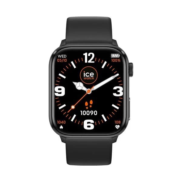 Ice Watch Montre Connectée Ice Watch Collection Ice Smart 2.0 en Silicone Noir