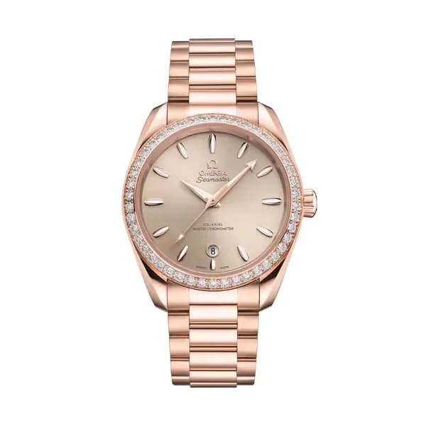 Omega Seamaster 38 mm, or Sedna™ sur or Sedna™