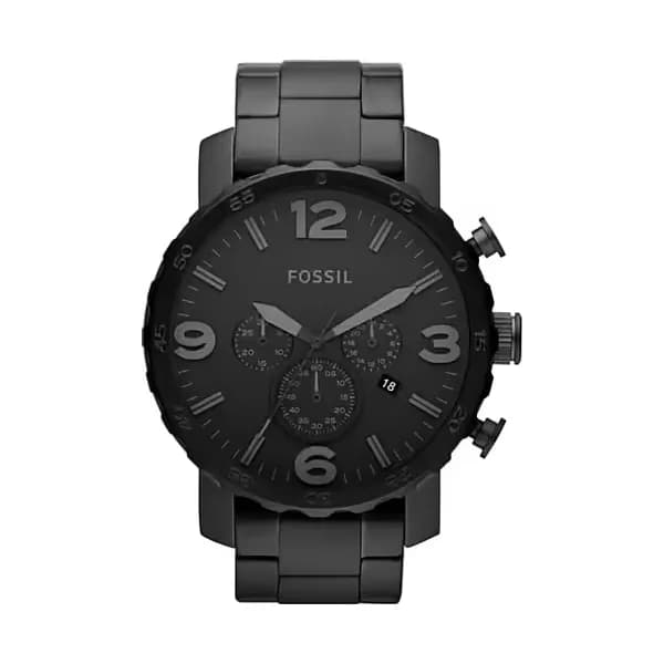 Fossil Montre Analogique Homme Fossil Acier Noir JR1401