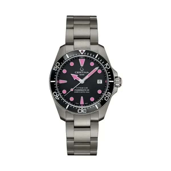 Certina Montre DS Action Diver 38mm Powermatic 80 C0488074405101
