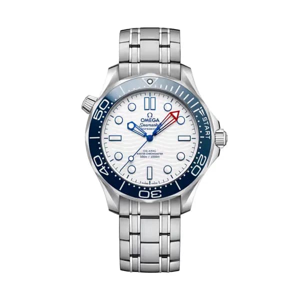 Omega Seamaster 42 mm, acier sur acier
