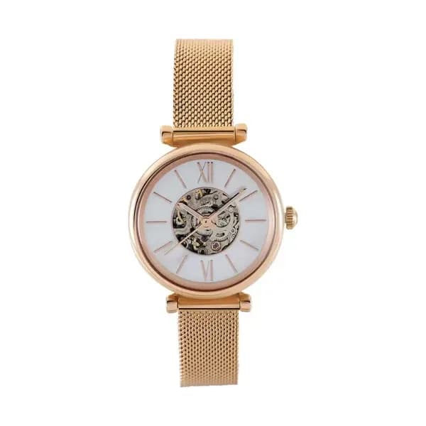 Fossil Montre Automatique Fossil Collection Carlie Mini en Métal Doré Rose