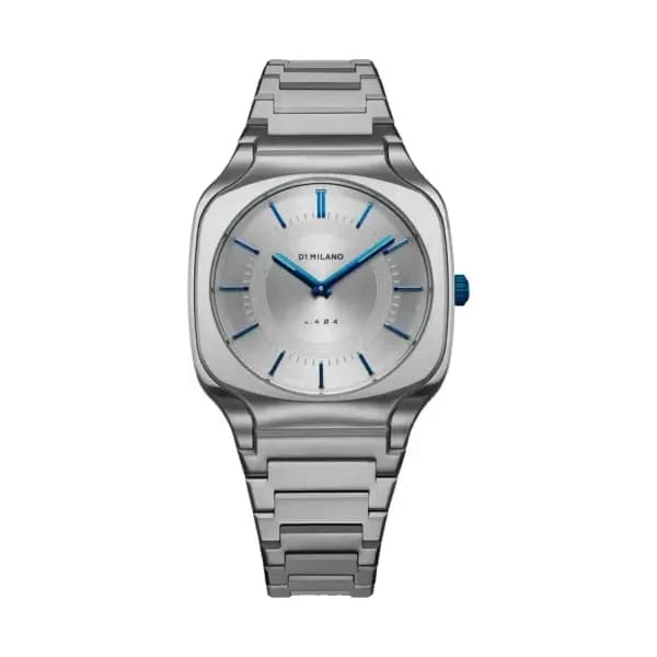 D1 Milano Montre D1 Milano Square Silver Quartz - Cadran Gris - SQBJ01