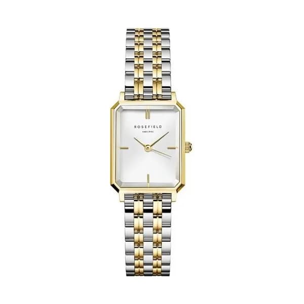 Rosefield Montre Rosefield Collection the Octagon XS en Acier et PVD Bicolore