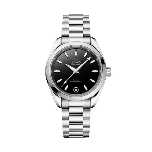 Omega Seamaster 34 mm, acier sur acier