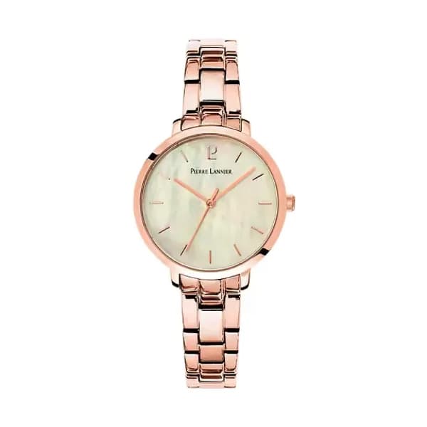 Pierre Lannier Montre Analogique Femme Pierre Lannier Acier Rose 055M999