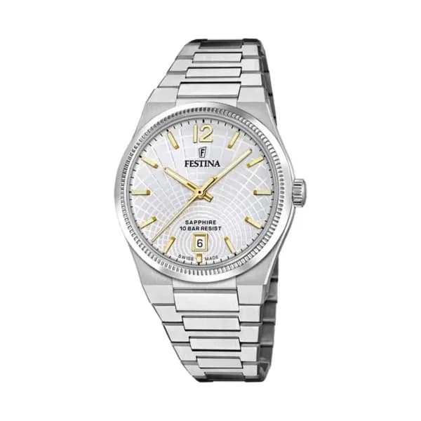 Festina Swiss Made Montre Festina Swiss Made 35 Argenté