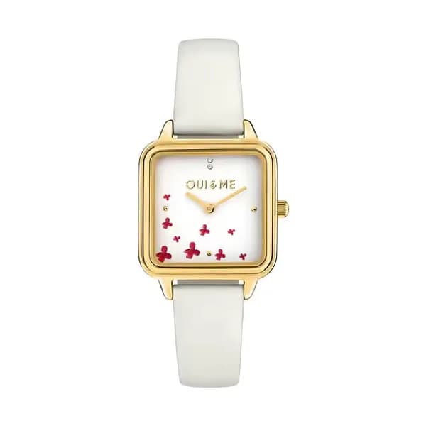 Oui & Me Montre Femme Oui&me Cuir véritable recyclé Gris ME010393