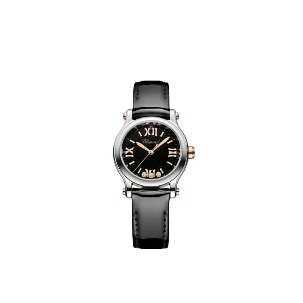 Chopard Montre quartz Femme Happy sport Noir