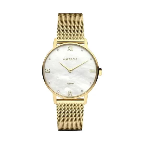 Amalys Montre Amalys Collection Kelly en Acier et PVD Doré