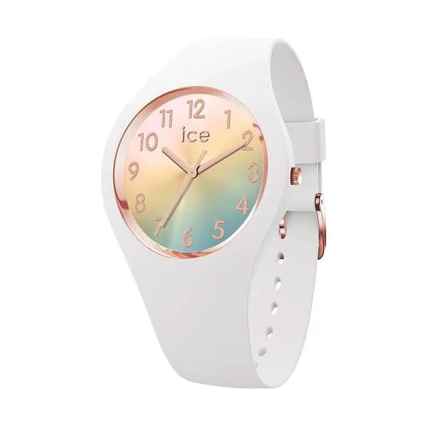 Ice Watch Montre Ice Watch Collection Ice Sunset en Silicone Blanc