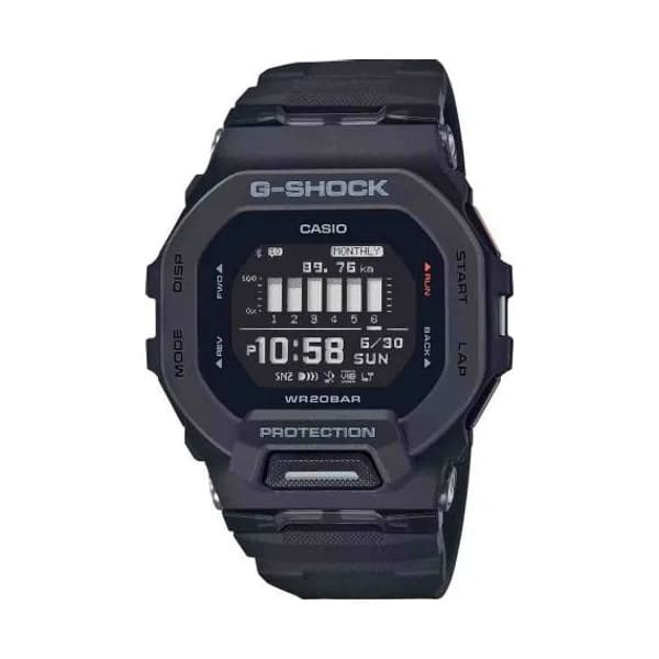Casio Montre GShock G-Squad - Série GBD-200 - Noir 48.5 x 45.4 mm- GBD-200-1