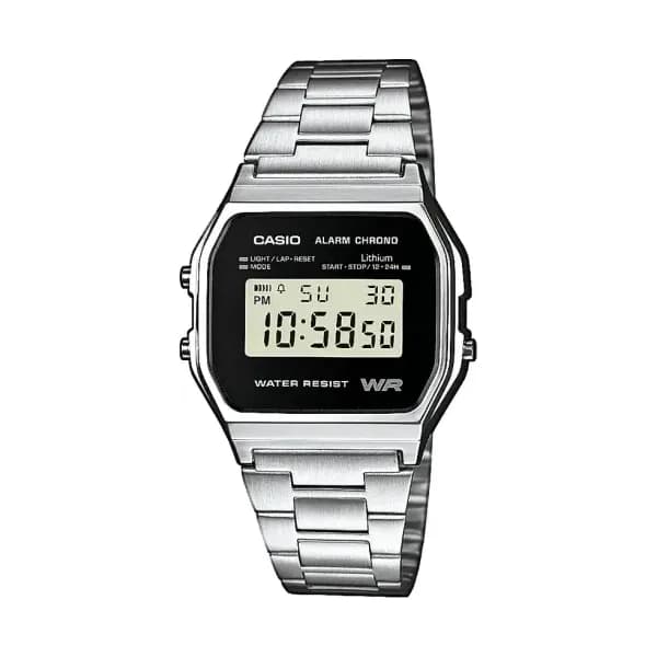 Casio Montre quartz Mixte Vintage iconic Noir