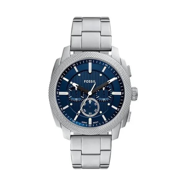 Fossil Montre Fossil Collection Machine en Acier Argenté