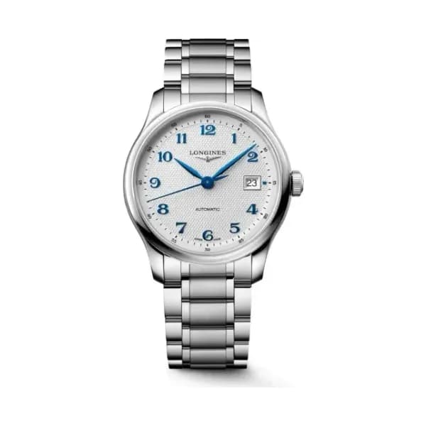 Longines Montre Longines Master Collection 39mm Automatique Cadran Argenté Grain D'Orge