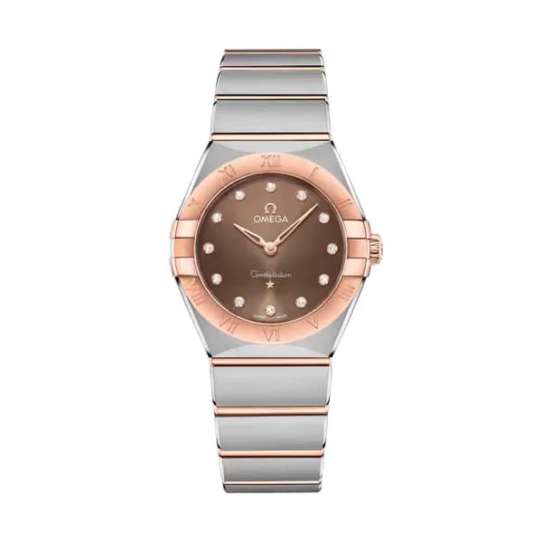 Omega Constellation 28 mm, acier - or « Sedna™ » sur acier - or « Sedna™ »