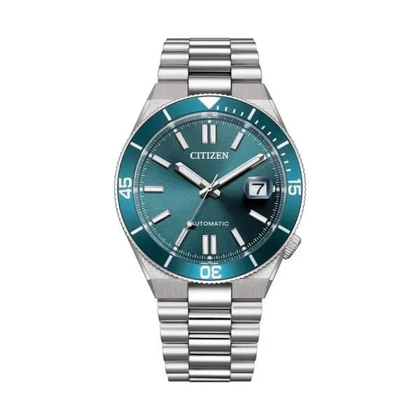Citizen Montre Automatique Citizen Collection Tsuyosa Shore en Acier Argenté