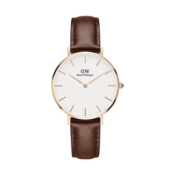 Daniel Wellington Montre Femme DANIEL WELLINGTON CLASSIC en Cuir Marron