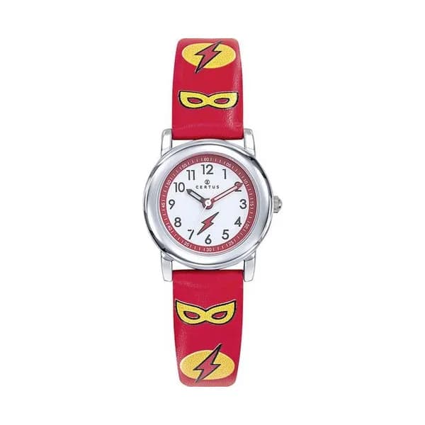 Certus Montre Certus en Plastique Rouge