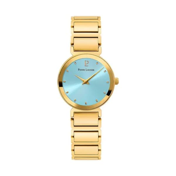Pierre Lannier Montre Pierre Lannier Collection Ligne Pure en Acier et PVD Doré