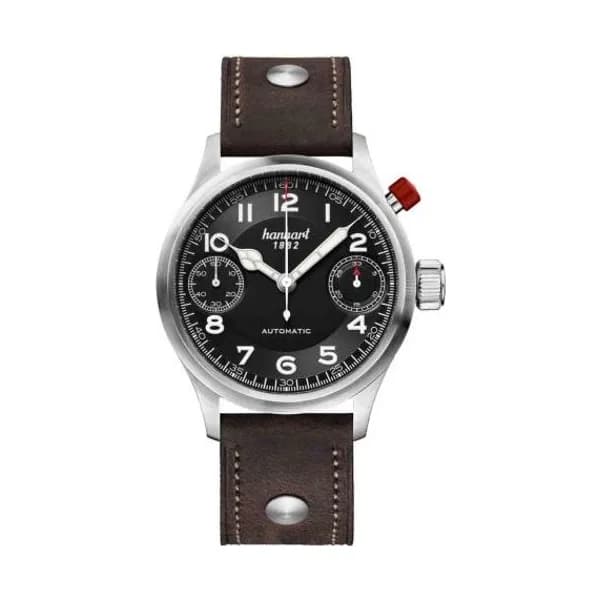 Hanhart Montre Hanhart Pioneer Monoscope Automatique diamètre 45 mm- 732.210-0110