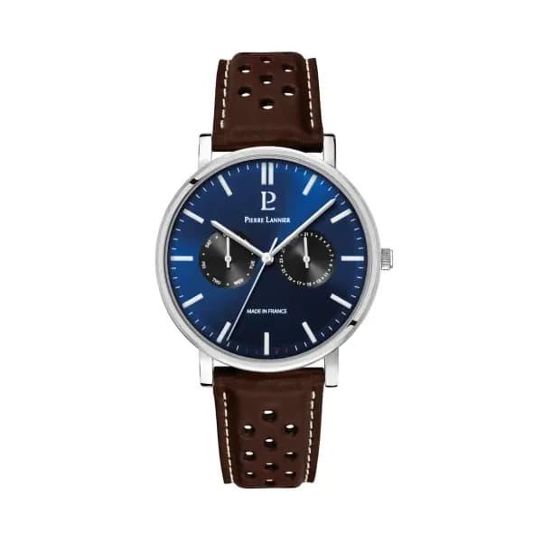 Pierre Lannier Montre quartz Homme Essential Bleu