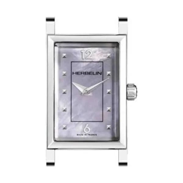 Michel Herbelin Montre Antares Personalisable- Boîtier Steel Edition - H.17444/AP19