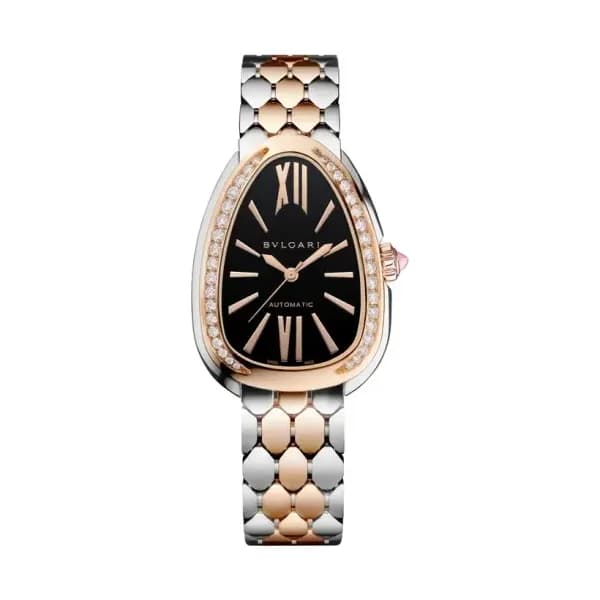 Bulgari Montre automatique Femme Serpenti Noir