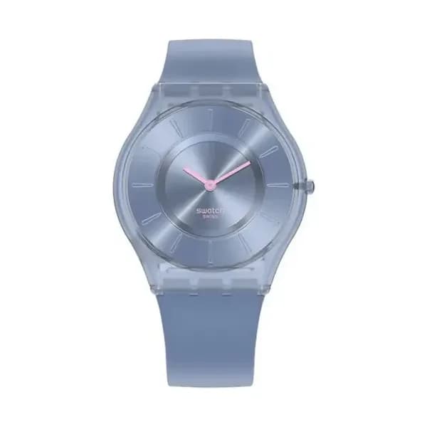 Swatch Montre Monthly Drops Denim Blue SS08N100-S14