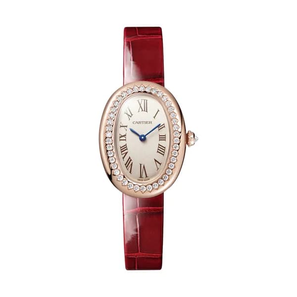 Cartier Montre quartz Femme Baignoire Argenté