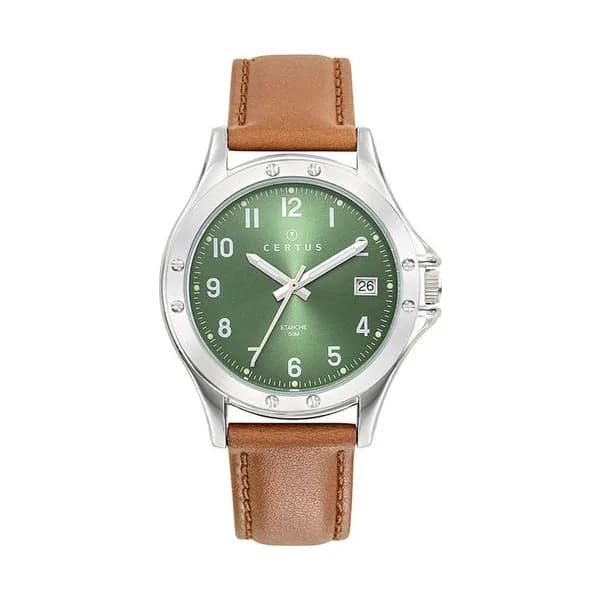Certus Montre Certus en Cuir Marron