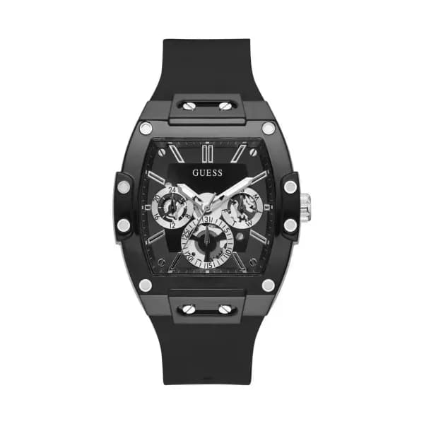 Guess Montre Guess Collection Phoenix en Silicone Noir