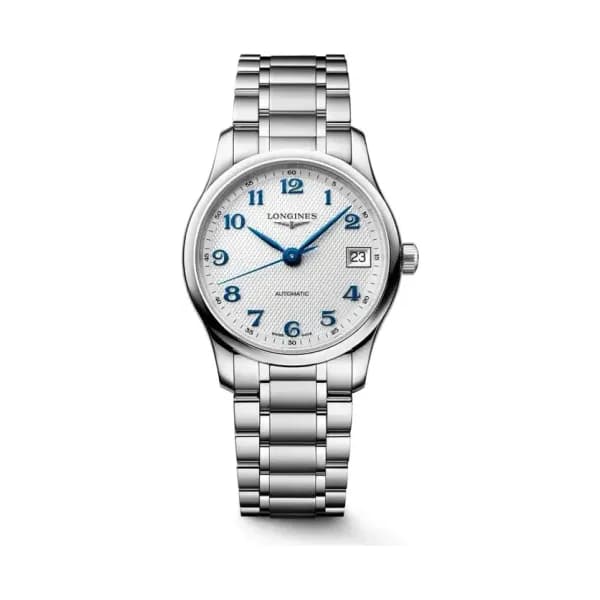 Longines Montre Longines Master Collection 34mm Automatique Cadran Argenté Grain D'Orge