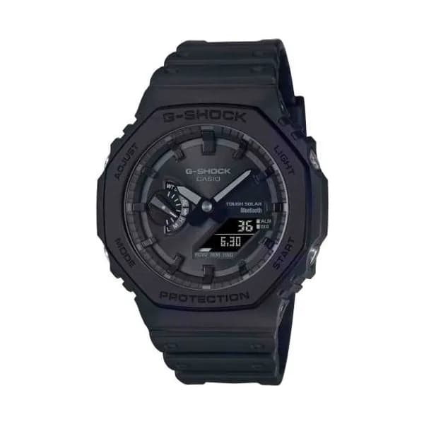Casio Montre GShock Classic - Série GA-B2100 Solaire - Noir 48.5 x 45.4 mm- GA-B2100-1A1