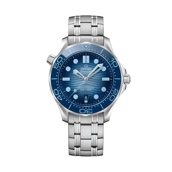 Omega Seamaster 42 mm, acier sur acier