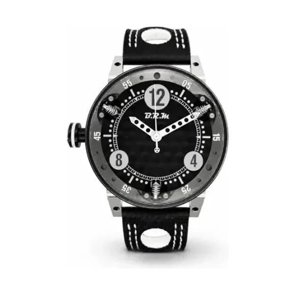 Daniel Gérard Montre Occasion BRM GF6 Golf cadran noir Bracelet Caoutchouc Noir