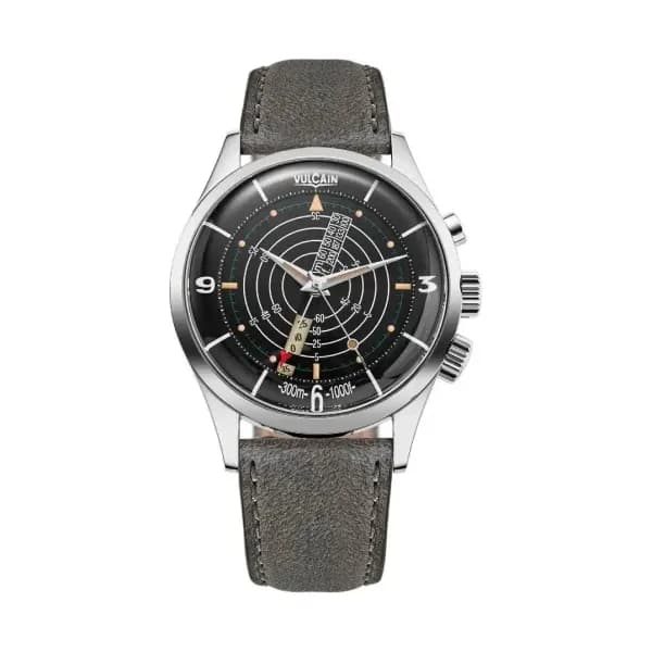 Vulcain Nautical Black Beige Patina