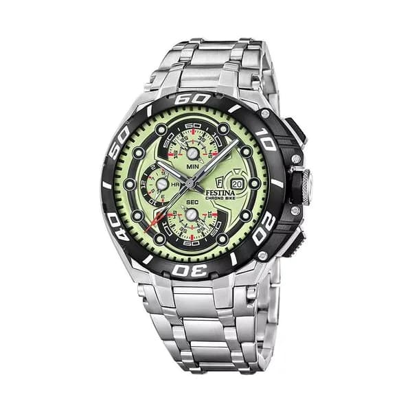 Festina Montre Festina Collection Chrono Bike en Acier Argenté