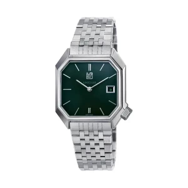 March LA.B Mansart Automatique - Grall Date - Acier 7 Maillons