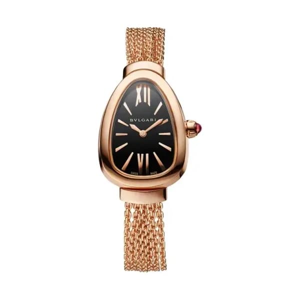 Bulgari Montre quartz Femme Serpenti Noir